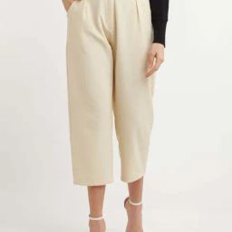 Zink London Off-White High Rise Trouser-image-84