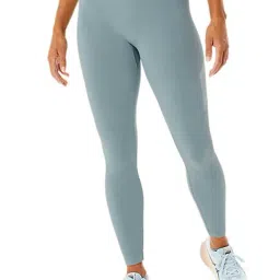 Asics Grey Self Pattern Sports Tights-picture-7