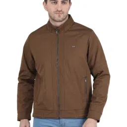 Monte Carlo Brown Regular Fit Jacket-32