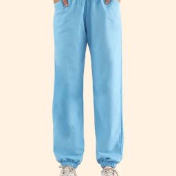 Nite Flite Blue Regular Fit Mid Rise Joggers-image-48
