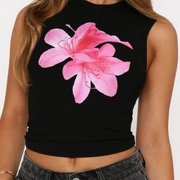 StyleCast x Revolte Women Floral Print Crop Top-picture-19
