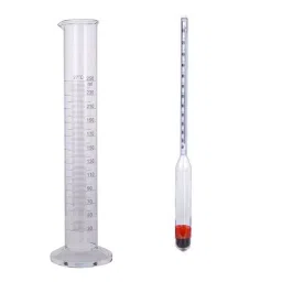 Japsin Instrumentation Specific Gravity / Baume Hydrometer Range 00-70 With 250 ML Cylinder-22