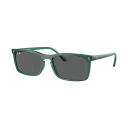 Ray-Ban Grey Rectangular UV Protection Unisex Sunglasses-40
