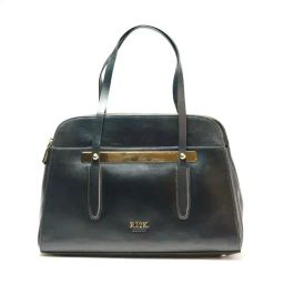 RI2K London Black Leather Large Handbag-19