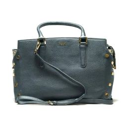 RI2K London Black Leather Medium Handbag-28