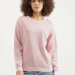 United Colors of Benetton Pink Textured Sweater-picture-33