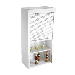 Harrison 36 inch (900 mm) PVC Rolling Shutter Storage Cabinet White Color, KA-095-picture-19
