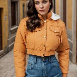 Rare Yellow Slim Fit Jacket-image-51
