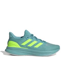 adidas Men's ULTRABOUNCE 2 Turquoise & Yellow Running Shoes-picture-0