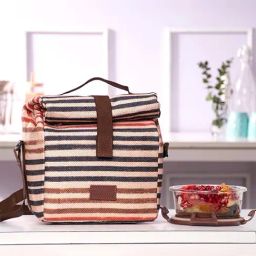 ZOUK Multicolor Striped Handbag-2