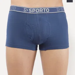 Sporto by Macho Pack Of 2 Combed Cotton Trunks-picture-32