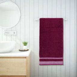 Spaces Hygro Purple Cotton 600 GSM Bath Towel-image-55