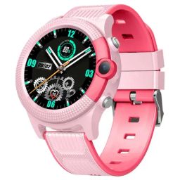 Turet Buttercup GPS Tracker Smartwatch for Kids with IP68 Waterproof 1.4 inch HD Display (Pink)-3