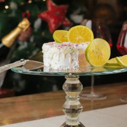 Home4U Emielle Crystal Transparent Crystal Cake Plate-20