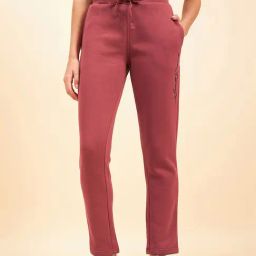 Sweet Dreams Red Mid Rise Track Pants-image-61
