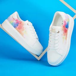 Ginger by Lifestyle Women's White Sneakers-picture-34