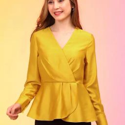 Globus Yellow Regular Fit Top-30