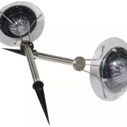 SUI Plastic Weatherproof Multi-led Garden Lamp, Inbuilt Battery & Solar Panel-36
