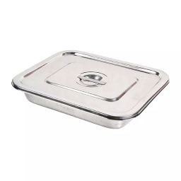 AANIJ Stainless Steel Instrument Tray with Lid 254 x 305 mm (Set of 2)-picture-27