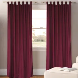 Dekor World Multicoloured Set of 2 Sheer Long Door Curtain-25