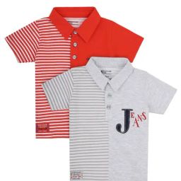 Bodycare Kids Red & Grey Printed T-Shirt (Pack Of 2)-image-32