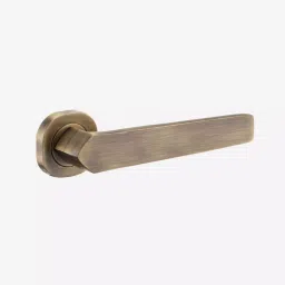 Dorset Nickel PT Finish Door Handle Torso-picture-39