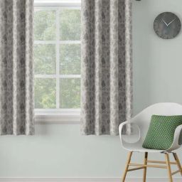 DDECOR Live Beautiful Beige Polyester 5 ft Window Curtain-image-63
