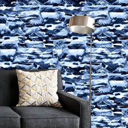 ArtzFolio Printed UV-Resistant Anti-Bacterial Abstract Watercolor Splash Peel & Stick Wallpaper-image-84