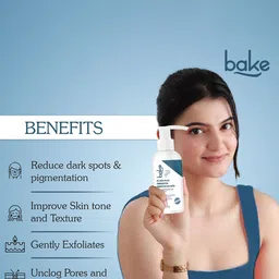 BAKE 2% Tran-Zelaic Pigmentation Corrector Milky Face Wash- 100 ml image 2