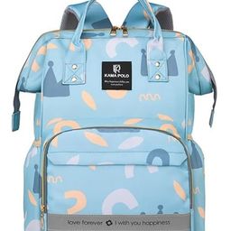 Winnies All-in-One Baby Diaper Bag Backpack Blue-image-54