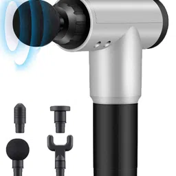 ADKD Fascial Massage Gun, 6-Speed Deep Tissue Percussion Massager with 4 Heads for Back, Neck, and Muscle Recovery- Random color-picture-42