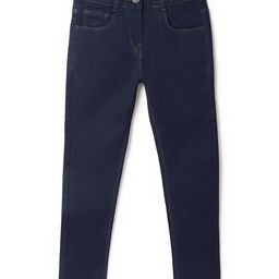 Tales & Stories Denim Woven Solid Jeans - Navy Blue-picture-21
