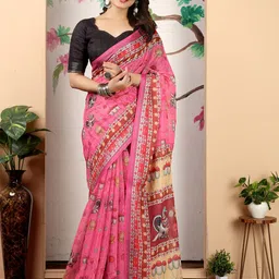 Anouk Kalamkari Designer Saree-image-40