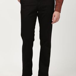 Indian Terrain Men Regular Fit Mid-Rise Kansas Trousers-image-61
