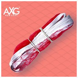 axg new goal AXG Durable & Stylish Design 2 Racquets with 3 feather shuttles, net and cover Badminton Kit (Pink) image 4