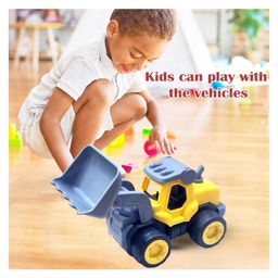 FunBlast Construction Vehicle Toy Front Loader -Yellow image 4