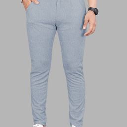 Moda Rapido Men Tailored Regular Fit Textured Trousers-image-82