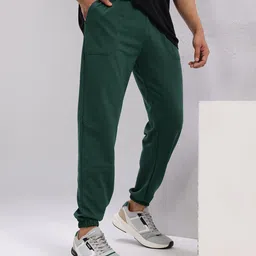 HRX by Hrithik Roshan Men Panelled Mid-Rise Regular Fit Lifestyle Joggers-picture-44