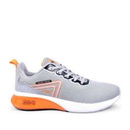 Campus Kids PADEL JR Grey & Orange Running Shoes-image-61