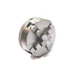 A.D INTERNATIONAL Self Centering Chuck Size 65 mm 4 Jaws M14x1 Thread for Rotary Tables & Lathe Machine Tools, HV-DNKT-FL9A image 2
