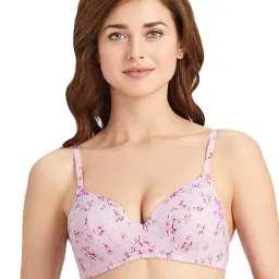 Amante Mauve Under Wired Padded T-Shirt Bra-picture-25