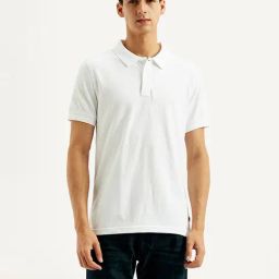 Levi's Men's Solid Slim Fit Polo T-shirt-picture-29