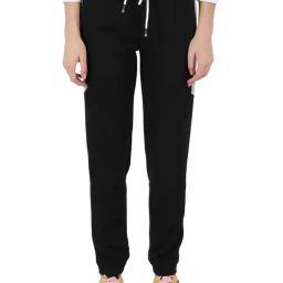 Monte Carlo Black Mid Rise Trackpants-image-97