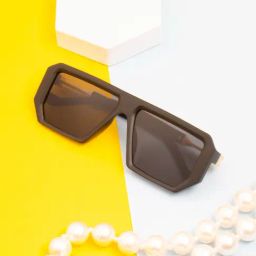 Ted Smith Grey Aviator UV Protection Unisex Sunglasses-image-36