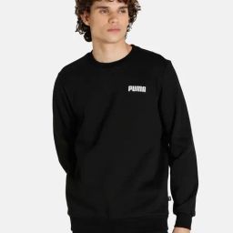 Puma Essentials Black Regular Fit Sweatshirt-image-42