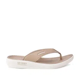 Campus Women's Beige Flip Flops-picture-30