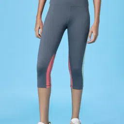 Only Grey Color-Block High Rise Capris-picture-7