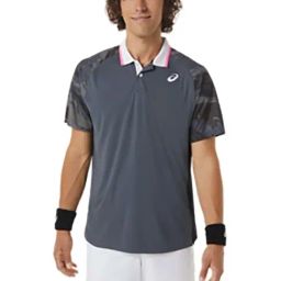 Asics Grey Regular Fit Printed Sports T-Shirt-image-50