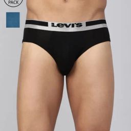 Levi's Assorted Blended Solid Briefs Pack of 2-picture-5