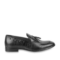 Metro Men's Black Formal Mocassins-picture-19